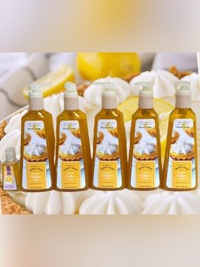 SWEET SHOP LEMON CHIFFON TART deep cleansing A/B SOAP Bath & Body Works SET of 6